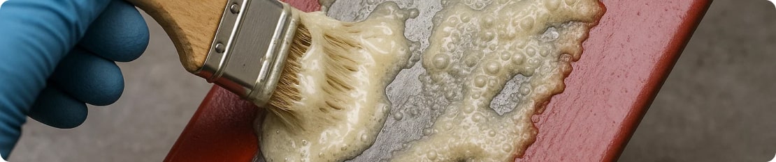 химический способ удаления краски